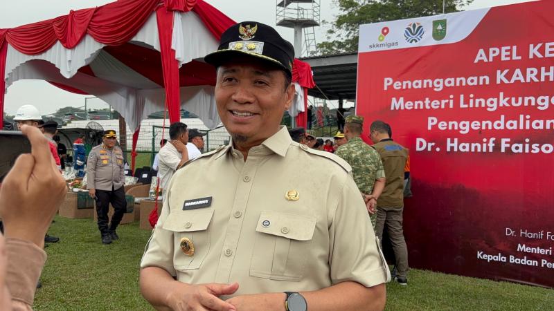 Apel Bersama Menteri LH di Pekanbaru, Kesiapsiagaan Hadapi El Nino Diperkuat