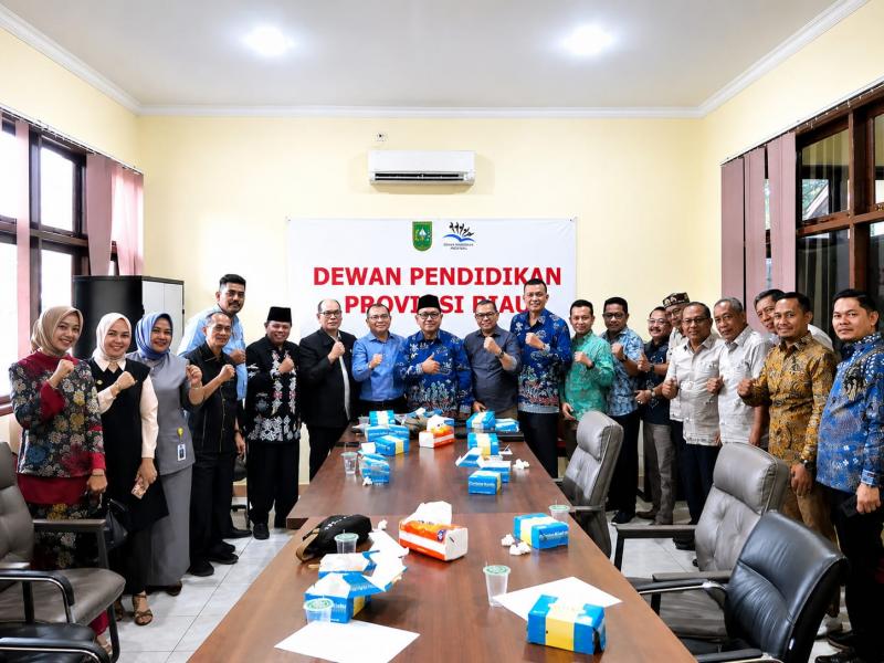 Dewan Pendidikan Riau Gelar SilatwandikRiau, Perkuat Koordinasi Pendidikan se-Riau
