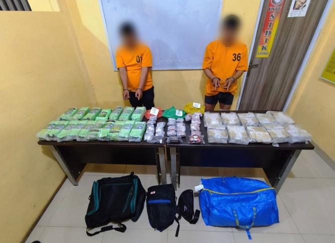 Polisi Gagalkan Penyelundupan 27 Kg Sabu di Meranti, Satu Kurir Ditembak