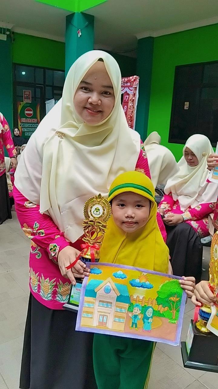 Murid RA Nursyahira Raih Juara 1 Lomba Mewarnai Tingkat Kabupaten Kampar