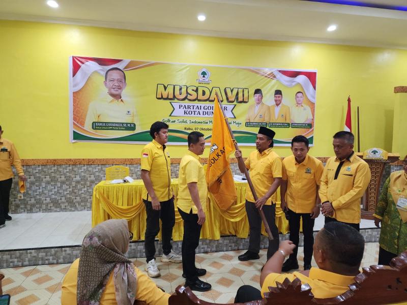 Aklamasi di Bawah Beringin: Langkah Awal Edwar Randa Menakhodai Golkar Dumai