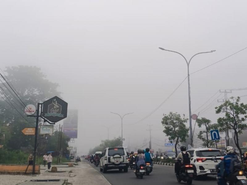 Kabut Asap Kembali Pekat, Disdik Pekanbaru Evalusi Pembelajaran Tatap Muka