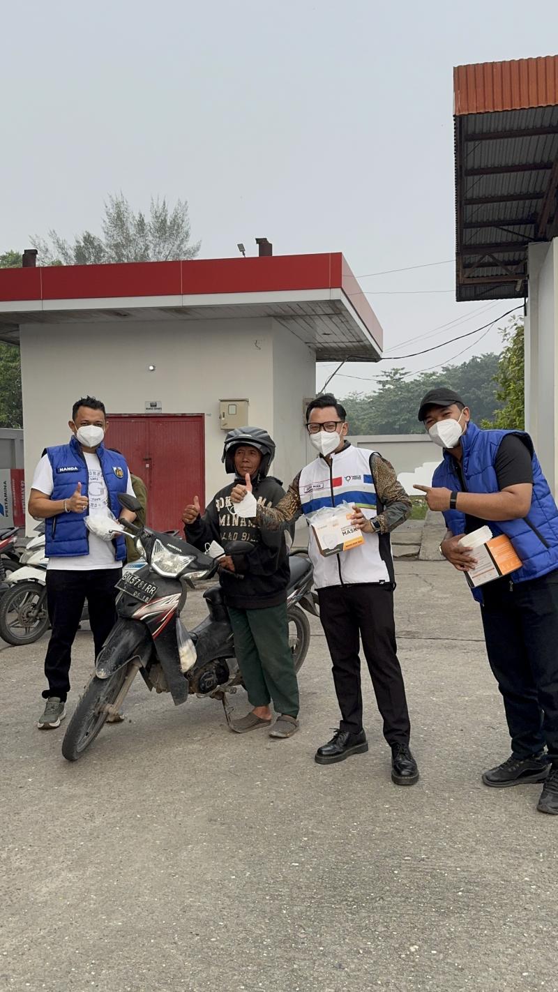Ketika Udara Dumai Memutih: Napas Baru dari Kolaborasi Pertamina dan KNPI