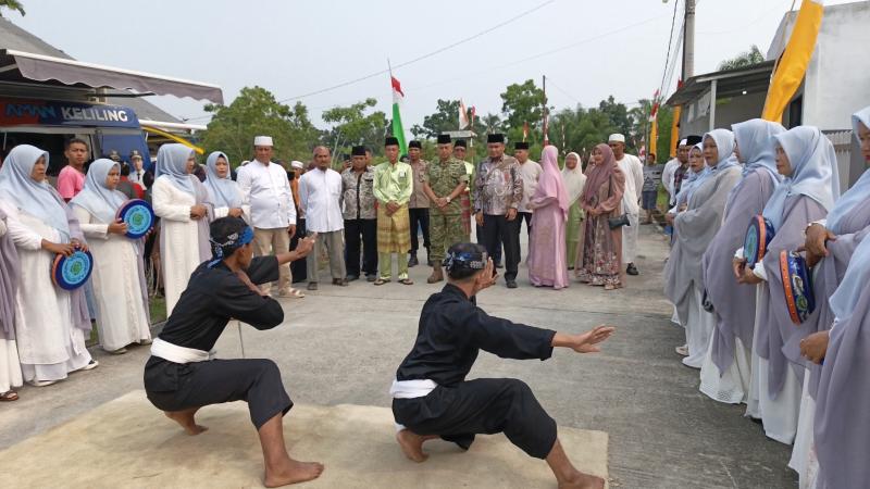 Disambut Silat dan Kompang, Camat Kulim Buka MTQ Pebatuan, 101 Kafilah Berebut Piala Bergilir