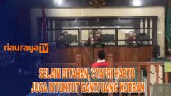 KASUS PENCABULAN, DEKAN FISIP UNRI NONAKTIF SYARFRI HARTO DITUNTUT 3 TAHUN PENJARA