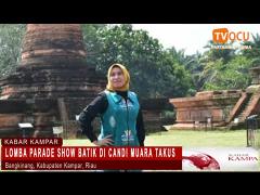 LOMBA PARADE SHOW BATIK DI CANDI MUARA TAKUS