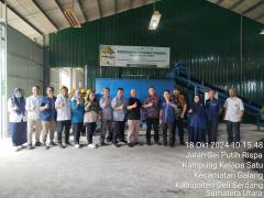 Peresmian Pabrik Greemi-G di PT RPN-Pusat Penelitian Karet Unit Riset Sungei Putih