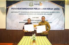 Penandatanganan Perjanjian Kerja Sama Antara PT KPBN dan Kejari Belawan