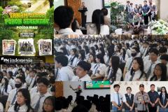 Polda Riau Gerakkan 311 Ketua OSIS se-Riau dalam Workshop Green Policing dan Penanaman 21.000 Pohon