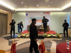 Pastikan Kampanye Aman, Dansat Pimpin Langsung Pelaksanaan Sterilisasi Tim Penjinak Bom Brimob Riau