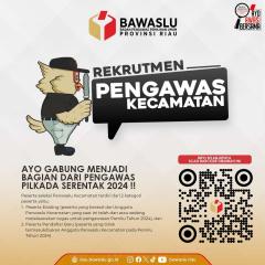 Bawaslu Riau Lakukan Evaluasi Saat Rekrutmen Panwascam