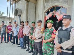 Antisipasi Ganguan Kamtibmas Polsek Sinaboi dan TNI Patroli Skala Besar 