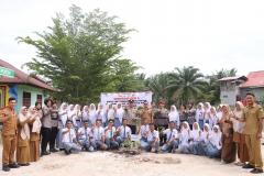 Bersama Srikandi Polwan Polres Kapolres Gelar Sosialisasi Green Policing