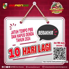 Bapenda Pekanbaru Ingatkan Wajib Pajak Bayar PBB-P2 Sebelum 31 Agustus