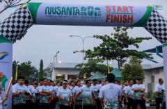 Semarak Setahun PalmCo, Ratusan Planters PTPN IV Regional III Ikuti NusantaRun 2024
