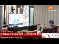 PEMERINTAH KABUPATEN KAMPAR DAN BPN SIAP SUKSESKAN PROGRAM PTSL