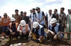 Pemerintah dan PTPN IV Mulai Bangun Hunian Korban Banjir Tapsel