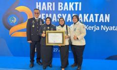 Klinik Lapas Pekanbaru Raih Juara II Nasional, Kalapas Terima Penghargaan di HBP ke-62