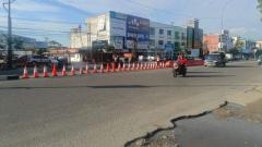 U-Turn Depan Masjid Raudhatul Jannah Ditutup, Begini Penjelasan Dishub