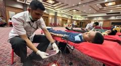 Peduli Kesehatan Masyarakat, Indosat Sumatra Bersama PMI Selenggarakan Donor Darah di 3 Kota