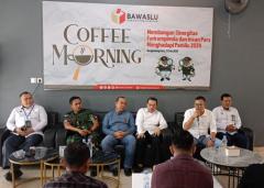 Coffee Morning dengan Forkopimda dan Insan Pers, Syawir Ingatkan Tentang Money Politik