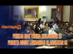 KUNJUNGAN PESERTA SSDN PPRA 63 TAHUN 2022 LEMHANAS RI KE KABUPATEN SIAK
