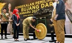 Pj Wali Kota Muflihun Buka Kegiatan Pembekalan Bujang Dara 2023