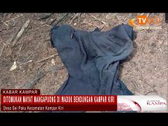 DITOMUKAN MAYAT MANGAPUONG DI WADUK BENDUNGAN KAMPAR KIRI