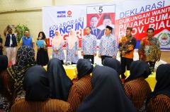 Wanita Pujakesuma Riau Dukung Agung Nugroho-Markarius Anwar di Pilkada Pekanbaru 2024