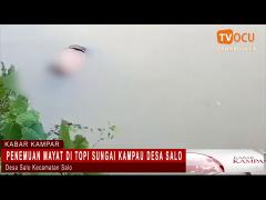 Penemuan Mayat di Topi Sungai Kampau Desa Salo