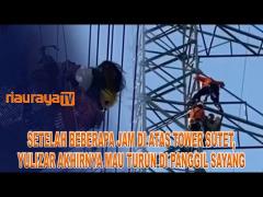 DIDUGA DEPRESI, SEORANG PEREMPUAN NEKAT PANJAT SUTET