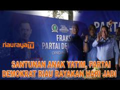 PARTAI DEMOKRAT RIAU RAYAKAN HUT KE-20 SECARA SEDERHANA