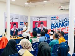 Berikan Dukungan, Pedagang Pasar Cik Puan dan Pasar Palapa Sambangi Rumah Kolaborasi AMAn