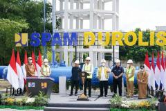 3.500 SR di Dumai Terima Suplai Air Bersih SPAM Durolis