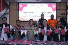 Polres Rohil Ungkap 79,98 Kilogram Sabu, Kurir Residivis Kembali Ditangkap