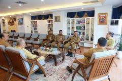 Plt Gubri dan Wako Pekanbaru Fokuskan Jalan 70 Tenayan Raya dan Jembatan Siak V