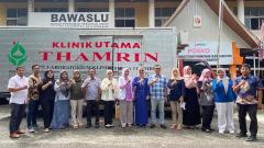 Pimpinan dan Staf Bawaslu Kampar Jalani Pemeriksaan Kesehatan MCU dari Klinik Thamrin Pekanbaru 