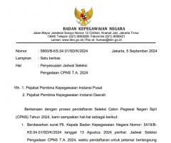 Imbas Permasalahan E-Meterai, Pendaftaran CPNS 2024 Diperpanjang hingga 10 September