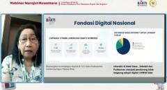 Webinar Merajut Nusantara, Syahrul Aidi Maazat Tekankan Etika Pers di Era AI