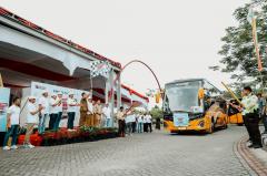 PTPN IV PalmCo Berangkatkan 520 Pemudik Gratis dari Pekanbaru