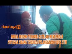 DKPP REHABILITAS NAMA BAIK KETUA KPU KABUPATEN KAMPAR