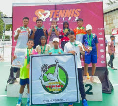 Pertahankan Tradisi Juara, Atlet Junior Tenis PTPN IV Regional III Dulang 13 Medali