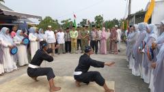 Disambut Silat dan Kompang, Camat Kulim Buka MTQ Pebatuan, 101 Kafilah Berebut Piala Bergilir