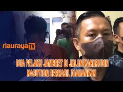 POLSEK BUKIT RAYA BERHASILKAN AMANKAN DUA PELAKU JAMBRET