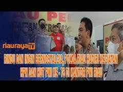 RINDU, MENJADI ALASAN KAPOLDA RIAU IRJEN M. IQBAL MENGHADIRI DONOR DARAH PWI RIAU