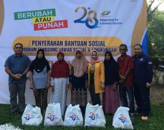 Membangun Harmoni, PTPN I Regional 5 Salurkan Ratusan Paket Sembako