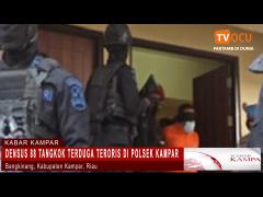 DENSUS 88 TANGKOK TERDUGA TERORIS DI POLSEK KAMPAR