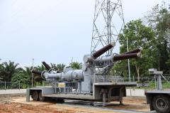 PLN UID RKR Bangun GI Mobile Kapasitas 1x20 MVA di Tandun, Rokan Hulu