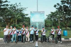 Karyawan PTPN IV Regional III Masifkan Gerakan Bike to Work, Dukung Efisiensi Energi