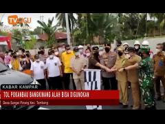 TOL POKANBAU BANGKINANG ALAH BISA DIGUNOKAN